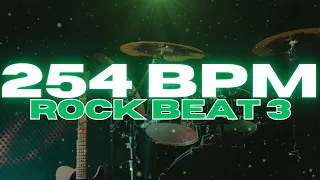 254 BPM - Rock Drum Beat - Loop 3