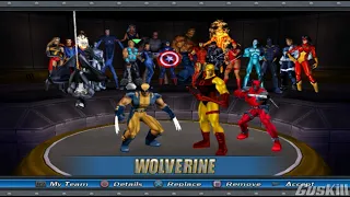 Marvel: Ultimate Alliance - All Characters and Costumes (PS2/XBOX)