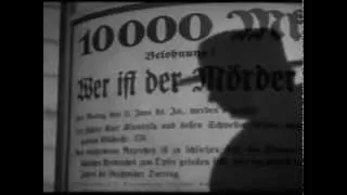 M - o Vampiro de Dusseldorf (1931) - Trailer