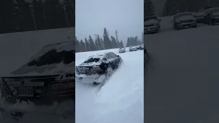 USA Snowstorm & Saab XWD in Practice