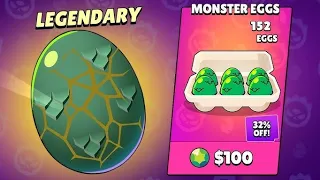 I UNLOCKED ALL BUZZ AND BROCK SKINS FROM MONSTER EGGS😊😍