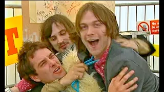 Kasabian -  on Oasis T in The Park Scotland 2004 interview HD