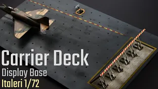 Carrier Deck Display Base 1/72 Italeri 1326 Quick Build Video | RWO Models