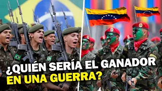 Brasil o Venezuela: ¿Qué EJÉRCITO podría GANAR en una GUERRA hoy?