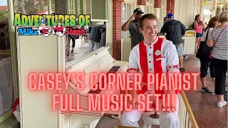 Grayson the Casey’s Corner Pianist Full Set | Magic Kingdom 3/9/2022