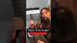 Most EVIL scale is Hungarian Minor 😈🎸