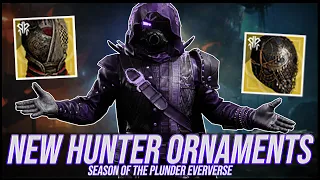 Destiny 2 :New Hunter Ornaments Review! | Season of the Plunder