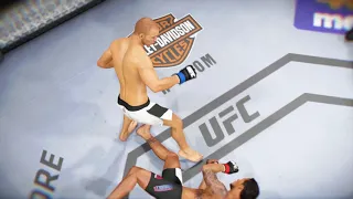 EA SPORTS™ UFC® 2 José Aldo vs Bermudez ko in first round by Aldo with his muay thai skills