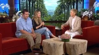 Adam Sandler and Drew Barrymore Talk Kids