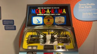 Mold-A-Rama 'Space Shuttle Over Earth' at MSI