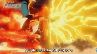 Ash Pikachu Vs Leon Charizard Final Battle | Amv