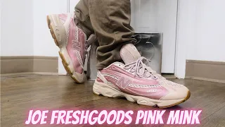 Joe Freshgoods X New Balance 1000 Pink Mink On Feet Review