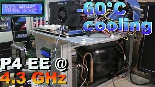 Pentium 4 Extreme Edition 3.2 @ 4.3 GHz cooling by Prometeia MACH 2 GT - RETRO Hardware