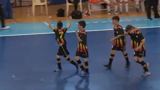 Catalunya - Castella-la Manxa. Fase Única del Campionat d'Espanya Benjamí de Futbol Sala