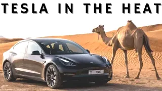 Tesla Heat And Durability Test in Dubai