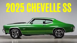 The Wait is Over: NEW 2025 Chevrolet Chevelle 70/SS Takes the Spotlight