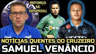 SAMUEL VENÂNCIO! NOTÍCIAS DO CRUZEIRO HOJE • MARLON SE DESPEDE DE TIME NA TURQUIA E CHEGA NA QUINTA