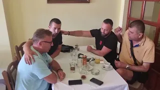 Krajišnici Goran i Sinisa i Milenko Krndija Zare Djukic na suvo