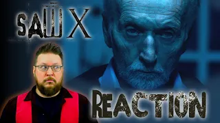 Saw X (2023) Official Trailer REACTION | Tobin Bell | Horror