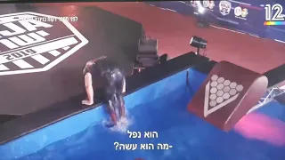 נינג'ה ישראל הנפילה של ספיידרמן