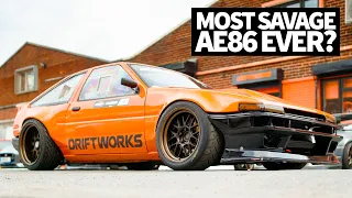 An AE86 For the Haters: 700hp ASCAR Swapped Drift Corolla!