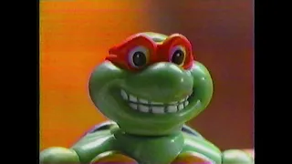 Teenage Mutant Ninja Turtles "Toon Turtles" action figure commercial