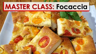 Lidia's Master Class: Focaccia Basics