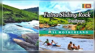 Fatna Sliding Rock Deniyaya Sri Lanka | Patna Point Estate Sliding Rock | Fatna Burus Gala Deniyaya