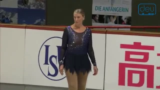 Elaine MCCORMICK. Oberstdorf 2018. Silver Ladies III - Free Skating. 5 place