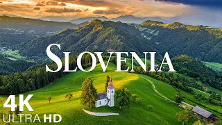 SLOVENIA 4K • Scenic Relaxation Film - Peaceful Piano Music - Travel Nature