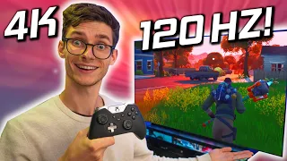 4K GAMING At 120 FPS... On A TV?! 😍 How To Setup RTX 3080/PC/PS5/Xbox Series X With HDMI 2.1!