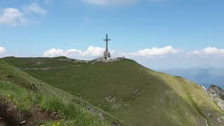 Crucea de pe Caraiman: Povestea celei mai înalte cruci din lume amplasate pe un vârf montan