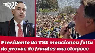 Barroso rebate discurso de Bolsonaro nas manifestações