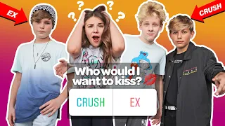 WHO KNOWS ME BETTER? My CRUSH or My EX BOYFRIEND! **FUNNY CHALLENGE**💋💕| Piper Rockelle