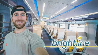 Riding The New Brightline Up From Miami To Disney World!