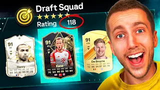 THE HIGHEST RATED EA FC 24 DRAFT EVER CHALLENGE!