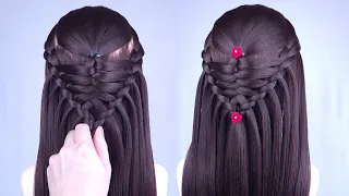 Different And Easy Hairstyle For Girls | Simple Hairstyles | New Hairstyle | Cute Hairstyles