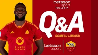 🐺 EXCLUSIVE Q&A WITH ROMELU LUKAKU | Presented by @BetssonSport 🤝