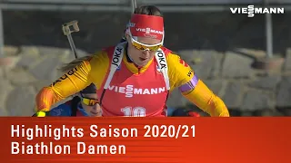 Highlights Saison 2020/21 | Biathlon Damen