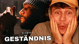 Ich hab SOOO GÄNSEHAUT🤯!!!...Reaktion : SAMRA - GESTÄNDNIS (prod. by Magestick & Lukas Piano)