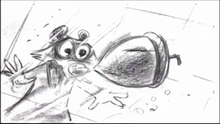 UNDERWATER ACORN - SCRAT SCENE | ICE AGE 2 THE MELTDOWN - STORYBOARD