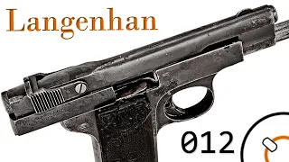 "Капсюль" 012. Стрелковое оружие Первой Мировой войны. Германский самозарядный пистолет "Лангенхан".