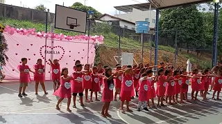 feliz dia das mães 💓 na escola 😍🏫