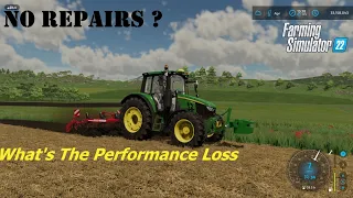 What Happens If I Don't Repair My Tractors Or Other Vehicles?  How Much Do I Lose?