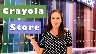 Crayola Store Walkthrough and Haul