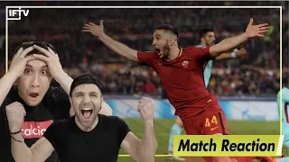 ROMA VS BARCELONA MATCH REACTIONS - GREATEST UCL COMEBACK EVER