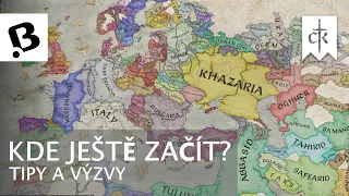 10 tipů a výzev na start | Tutorial #3 | Crusader Kings 3 CZ