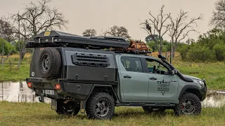 Toyota Hilux Tray and Canopy Upgrade by Bushtech Canopies with a Redarc Redvision Setup