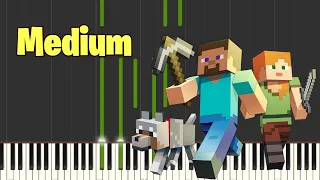 Minecraft - Calm 1 Piano Tutorial