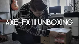Axe-Fx III Unboxing: Lesson 1 - Read the manual